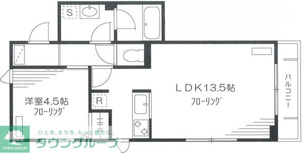 サンライズヒルズの物件間取画像